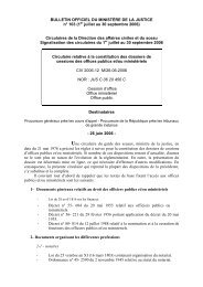 Cession d'office - Justice / Textes et réformes - Ministère de la Justice