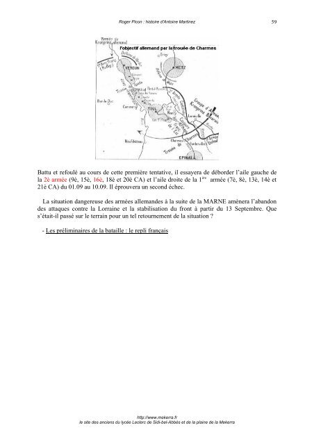 Histoire d'Antoine Martinez - Accueil