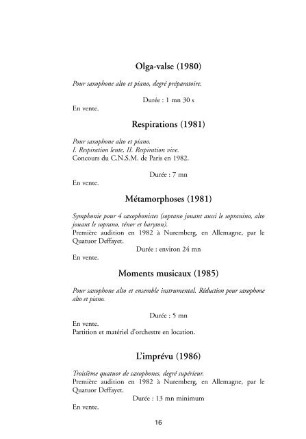 Catalogue auteur de Pierre-Max Dubois [ pdf - 240 Ko ] - Gérard ...