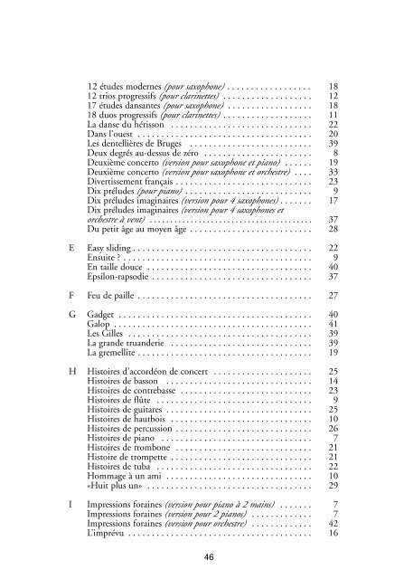 Catalogue auteur de Pierre-Max Dubois [ pdf - 240 Ko ] - Gérard ...