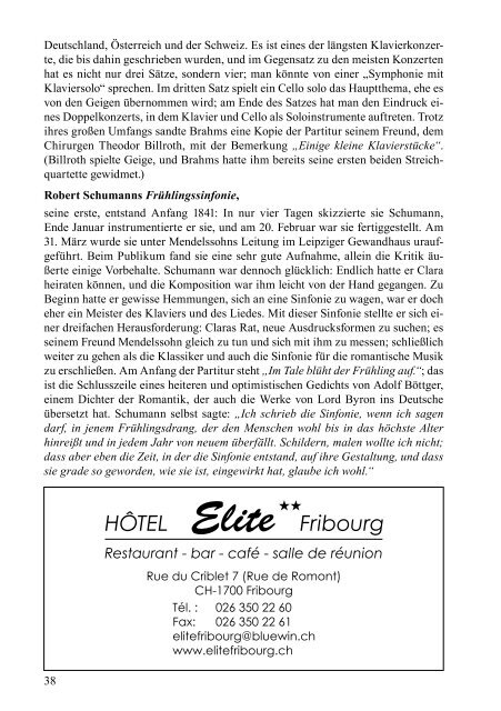 Libretto de la saison 2011-2012 - Société des Concerts de Fribourg