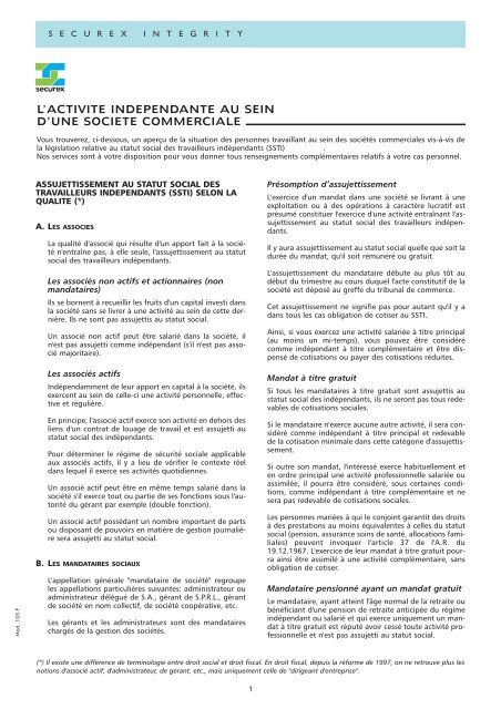 Mandataire social administrateur