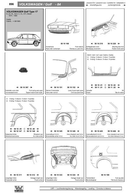 VOLKSWAGEN / Käfer,Coccinelle,Beetle - Autopiter.ru