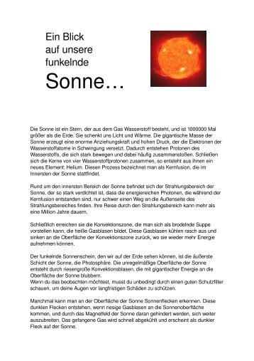 Ein Blick auf unsere funkelnde Sonne…