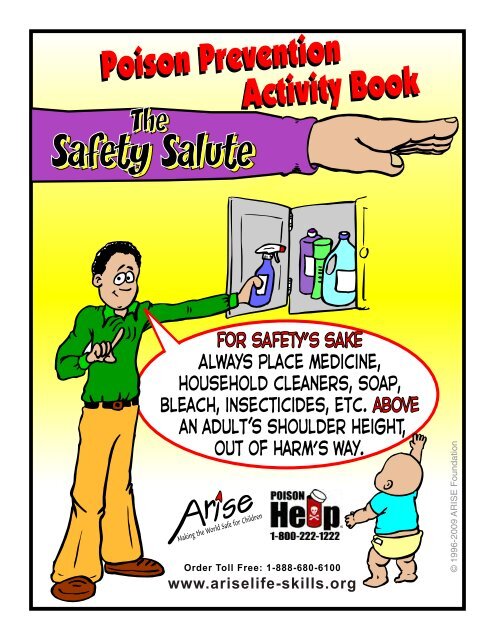 Poison Prevention Activity Book - ARISE Life Skills