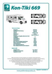 Kon-Tiki 669 - SWIFT Reisemobile + Caravans