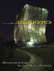 Architecture en Chine - Ordre des architectes du Québec (OAQ)