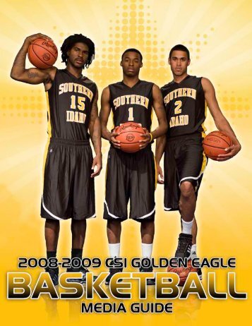 2008-2009 Men's Basketball Media Guide - College of Southern ...