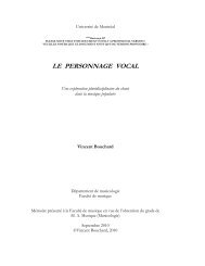 Le personnage vocal - Philip Tagg