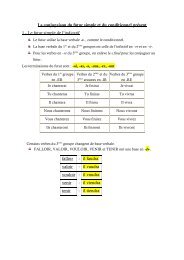 Conjugaison futur et conditionnel. - Ceil-univ-alger2.dz