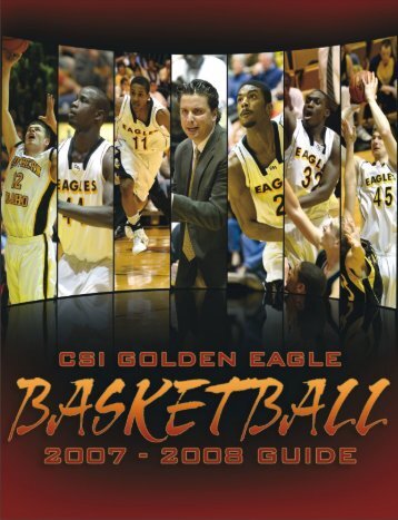 2007-2008 Men's Basketball Media Guide - College of Southern ...