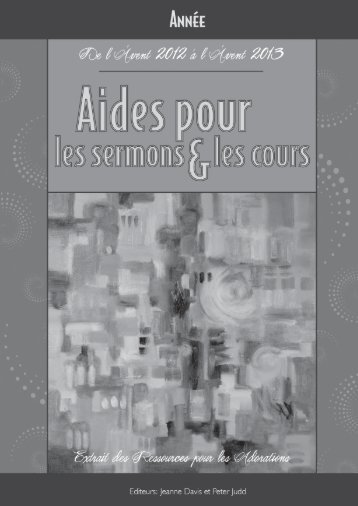Aides pour les Sermons et les Cours