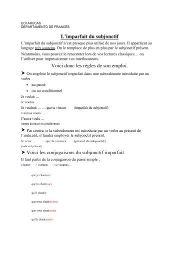 Subjonctif rencontrer
