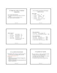 II. Temps des verbes et relations temporelles Un système en ... - ERSS