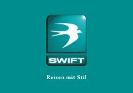 Reisen mit Stil  - SWIFT Reisemobile + Caravans