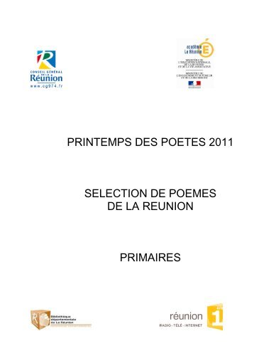 R%E9cap. po%E8mes primaires - Académie de la Réunion