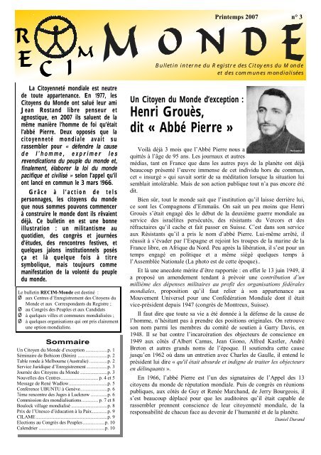 Abbé Pierre (Henri Grouès, 1912-2007), collecting money Abbé Pierre (Henri Grouès, 1912-2007), collecting money