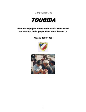 TOUBIBA - Miages-Djebels