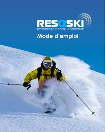 Mode d'emploi - Resqski