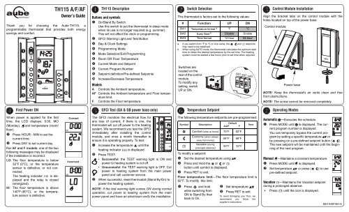 TH115-A-024T - Hydro Smart