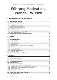 Fu-Berlin – „Führung Motivation, Wandel, Wissen“ - aurivoir.de