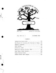 1985 #3 - Austin Genealogical Society