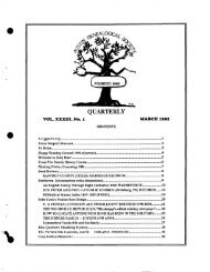 QUARTEIRLY - Austin Genealogical Society
