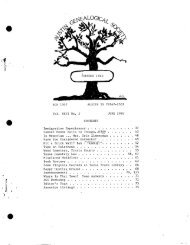 1985 #2 - Austin Genealogical Society