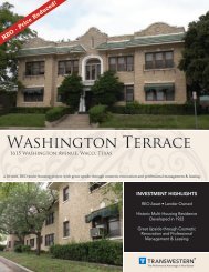 Washington Terrace - Austin - Transwestern