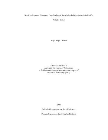 Doctoral Thesis - Grewal - Scholarly Commons Home