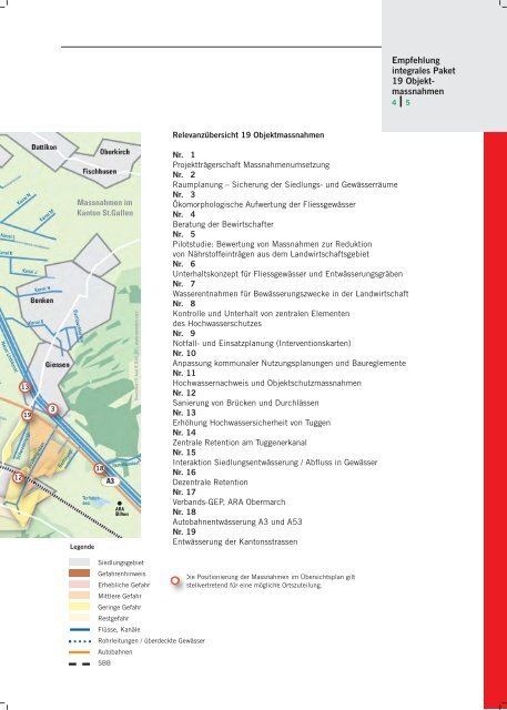 Regionaler Entwässerungsplan (REP) Obere March - Kanton Schwyz