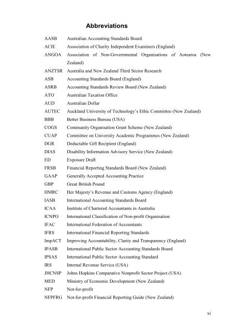 Understandability and Transparency of the Financial Statements of ...