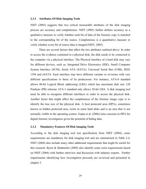 Evaluating A Selection of Tools for Extraction of Forensic Data: Disk ...