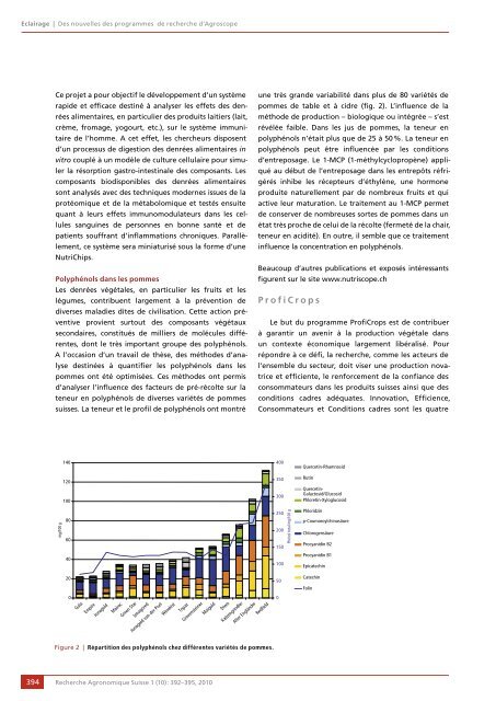 Télécharger le PDF - Agrarforschung Schweiz