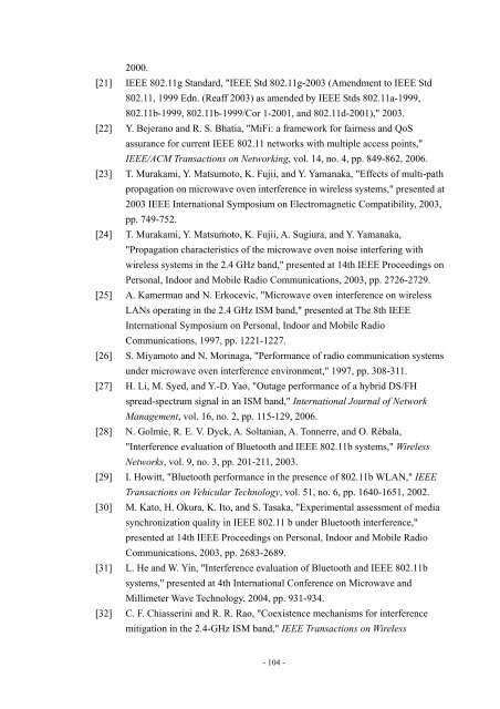 An Investigation of the Impact of Signal Strength on Wi-Fi Link ...