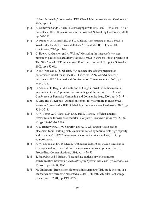 An Investigation of the Impact of Signal Strength on Wi-Fi Link ...