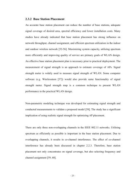 An Investigation of the Impact of Signal Strength on Wi-Fi Link ...