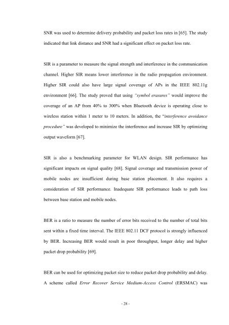 An Investigation of the Impact of Signal Strength on Wi-Fi Link ...