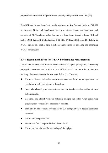 An Investigation of the Impact of Signal Strength on Wi-Fi Link ...