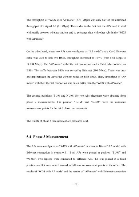 An Investigation of the Impact of Signal Strength on Wi-Fi Link ...