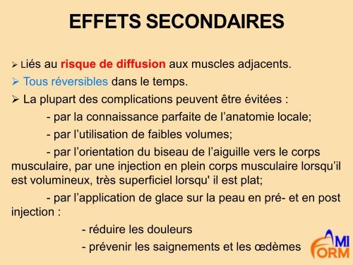 LA TOXINE BOTULIQUE