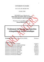 Traitement du bavage par injection de toxine botulique