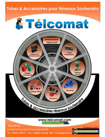 Tubes & Accessoires pour Réseaux Souterrains - telcomat.com