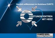 Download: unsere_leistungen.pdf - Autohaus Cuntz