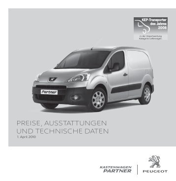 preise, ausstattungen und technische daten - Auto Centrum Stange