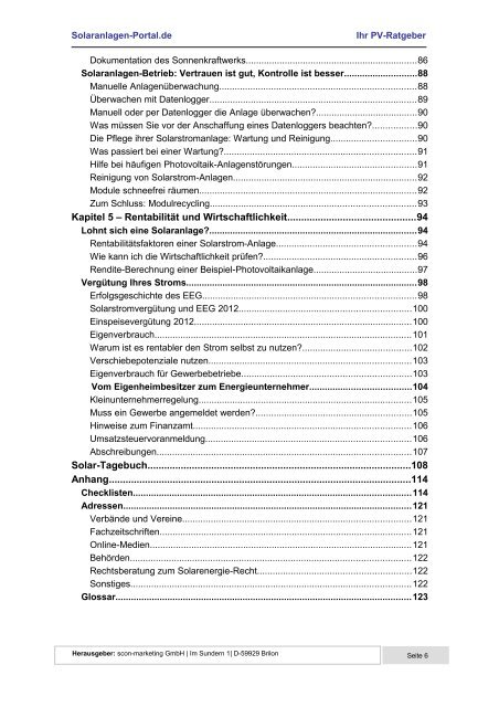 Jascha Schmitz / Benjamin Volkmann Ihr ... - Solaranlagen-Portal.de