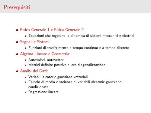 Slides - Automatica - Università degli Studi di Padova