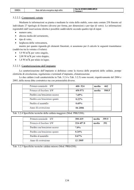 Progetto SIMEA - Automatica - Università degli Studi di Padova