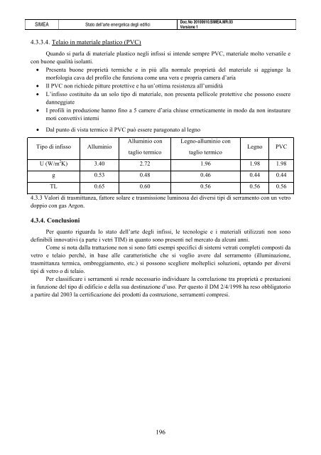 Progetto SIMEA - Automatica - Università degli Studi di Padova