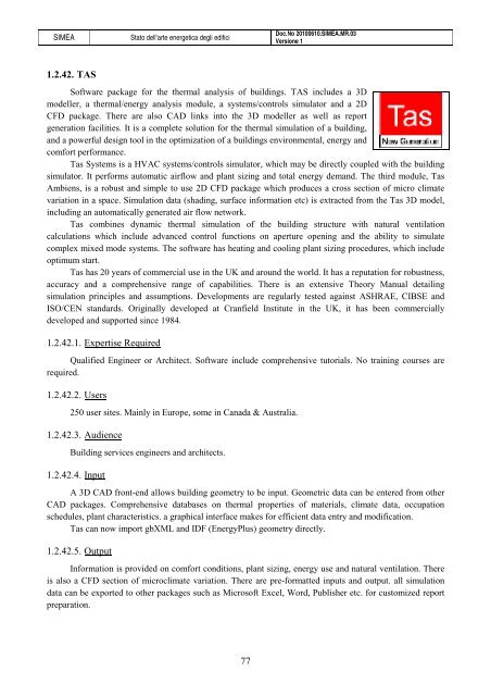 Progetto SIMEA - Automatica - Università degli Studi di Padova